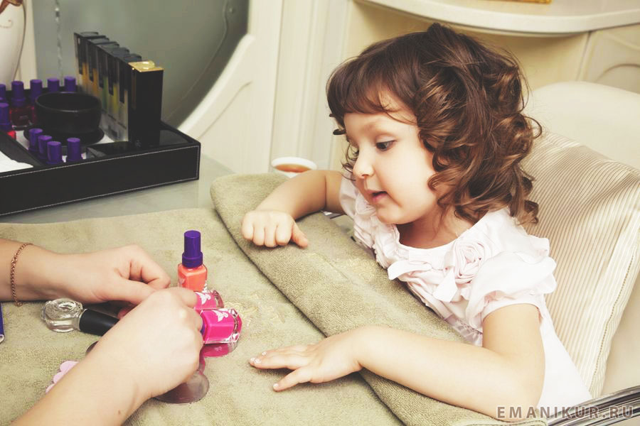 Детский маникюр на коротких ногтях: важные аспекты 35-7